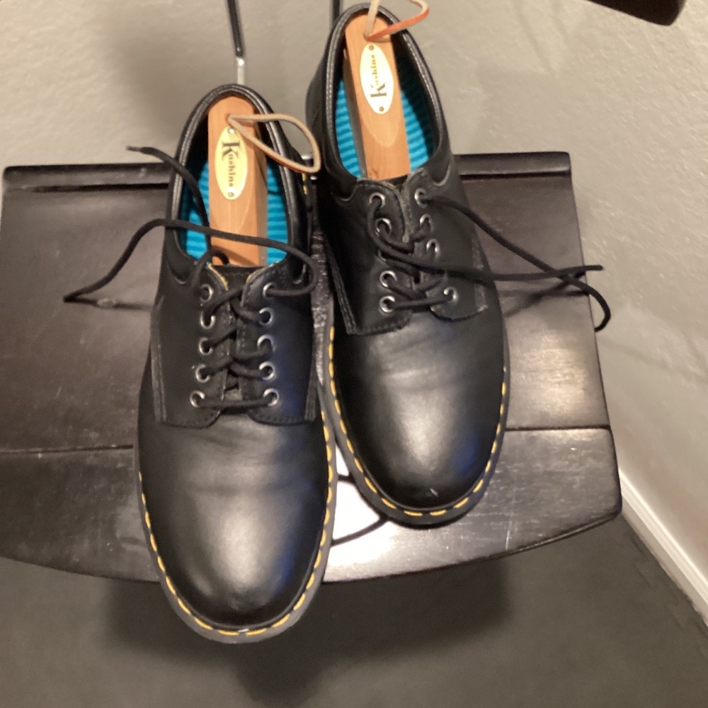 Doc Martins  SMOOTH LEATHER OXFORD SHOES Black